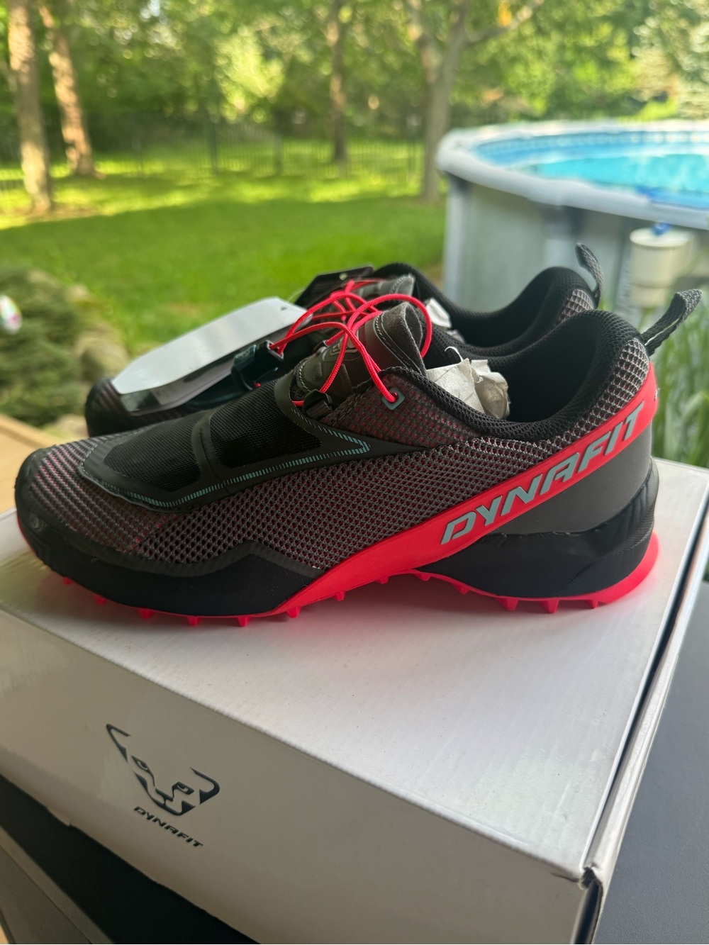 Dynafit Women’s Black and Red Trail Running Shoes